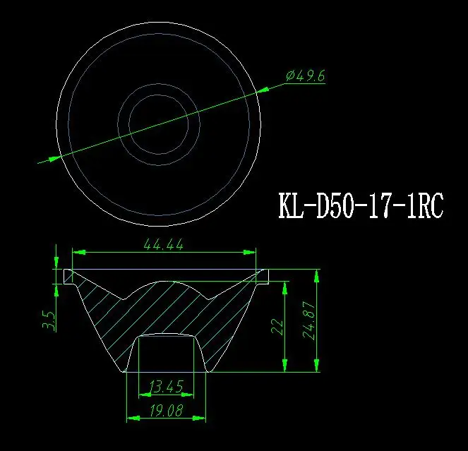 Narrow beam 10 degree 50mm led glass tir lens for CREE LED XPL HI