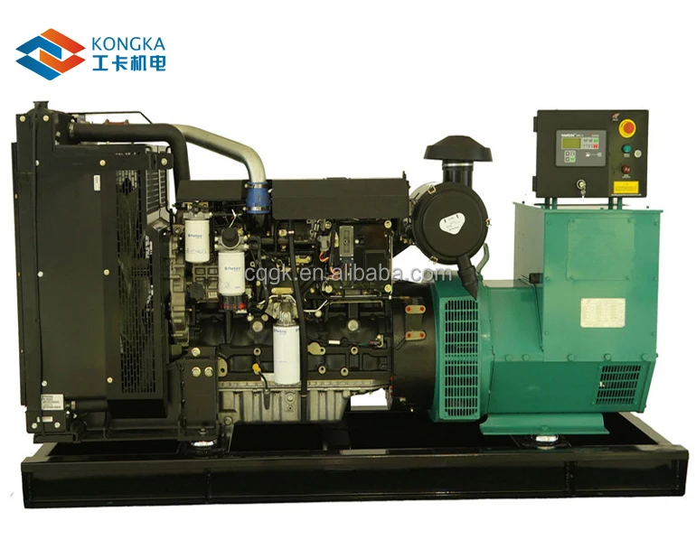 Low price 80kw 100kva three phsse diesel ac generator price in india with lovol engine