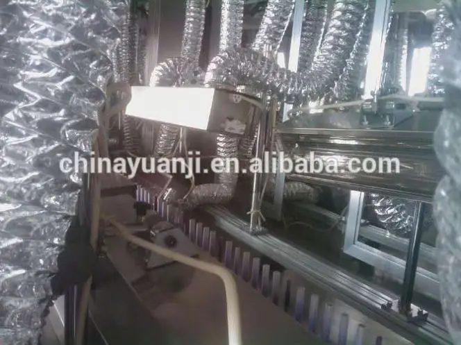 Vacuum coating UV Spray paint production line