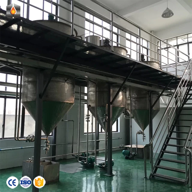rbd palm olein oil hydrogenated palm oil refining machine cotton seed oil dewaxing machine