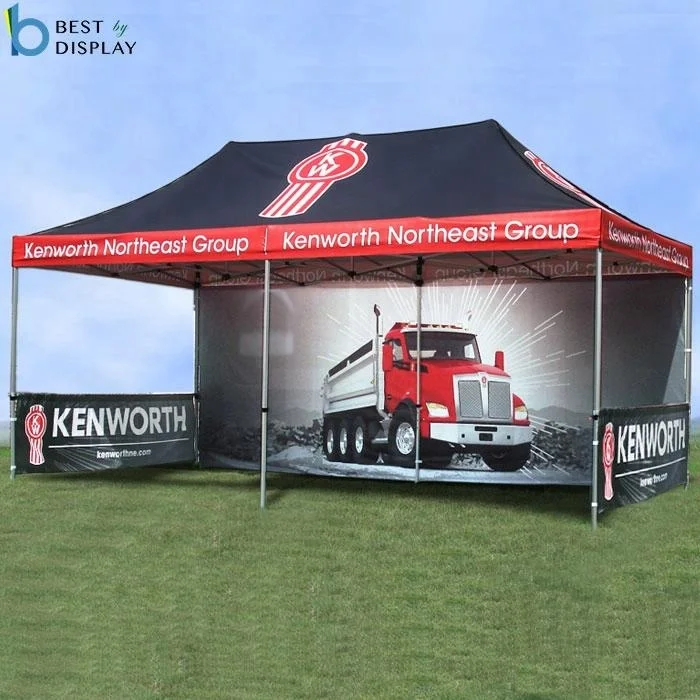 Large 10x20 Canopy Tent/ 10x20 Pop Up Canopy/ Carport Waterproof Outdoor Party Tent with Removable Walls and Wheeled Bag