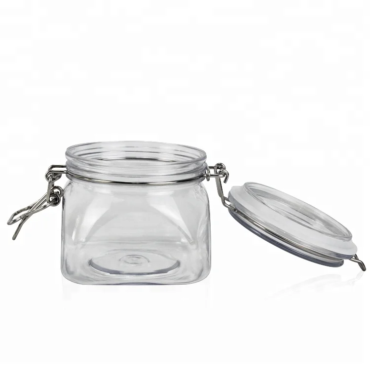 Jar Packaging Container Pomadtransparentrhdped Plastic 5ml 15 Ml 100 Ml 250 Ml 500 Ml 600ml 700ml 4 Oz 8 Oz Skin Care PET CN;GUA