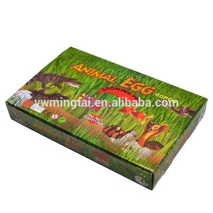 Заводская волшебная игрушка-животное яйцо для растущих в воде
