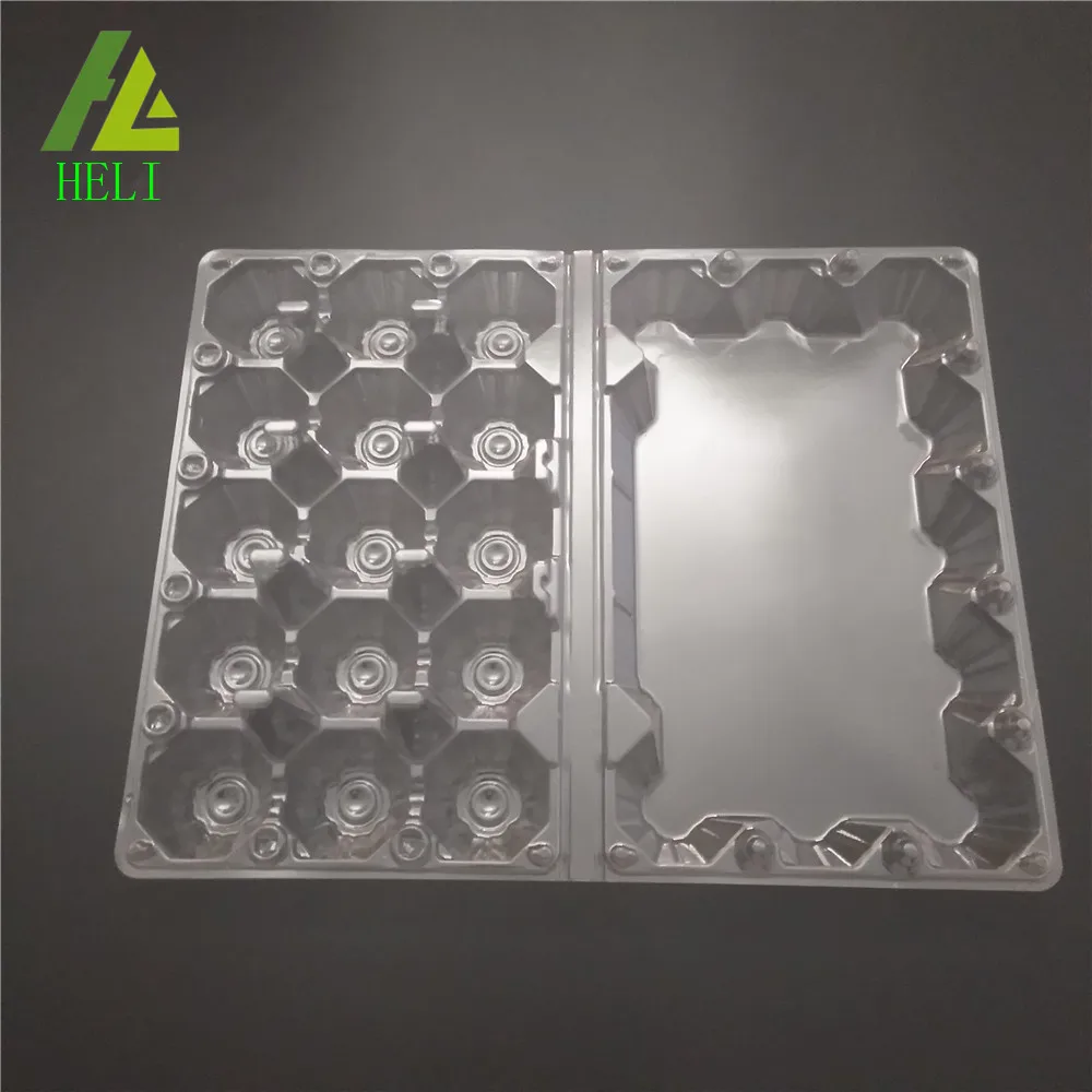 PET PVC Egg Container or Plastic Egg Tray