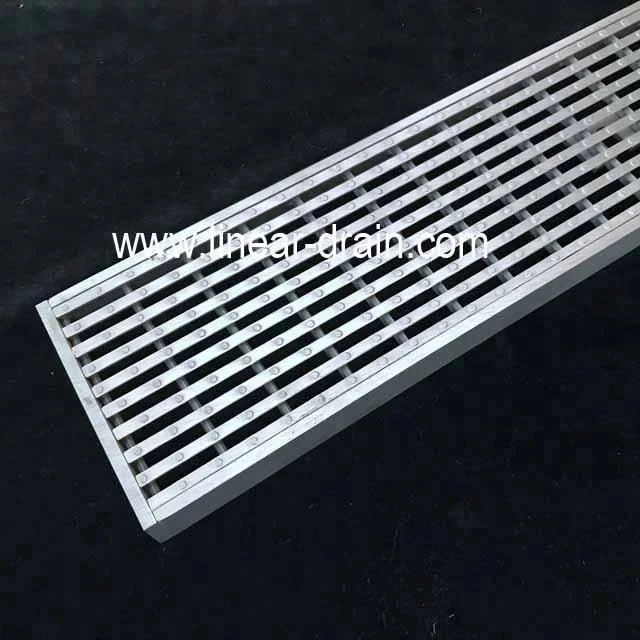 Линейные дренажные решетки из нержавеющей стали