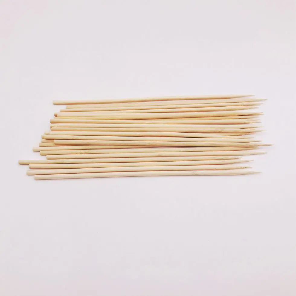
Wooden Sticks BBQ used Cheap Round Skewer 