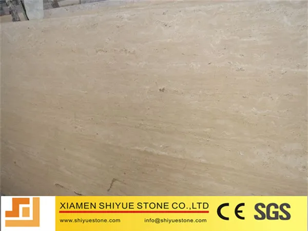 Beige Split Face Marble Stone Travertine