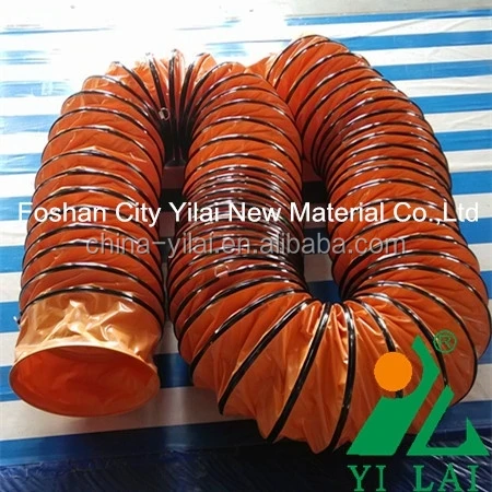 150mm/200mm/350mm air duct hose, insulated flexible duct supplier