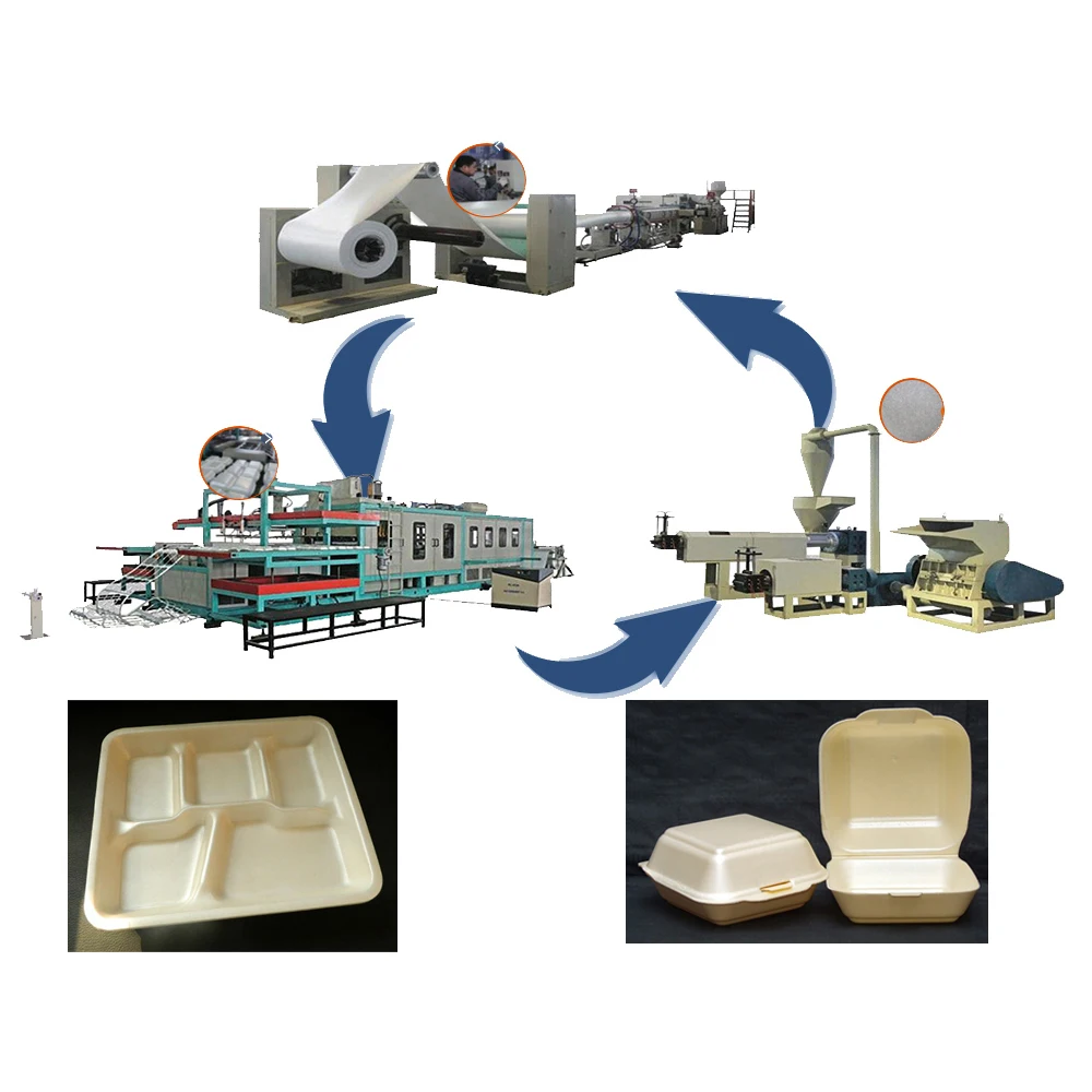 HONGRUN Automatic Disposable Thermocol Plate Making Machine