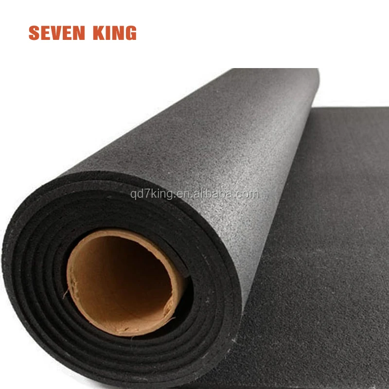 Factory direct sale shock-absorbing soundproof wood flooring rubber underlay