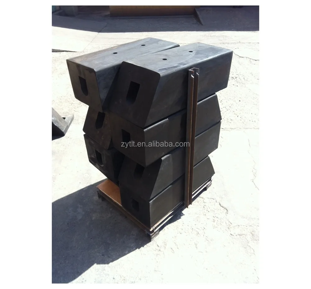 Причал морской квадратной формы портовых бампер