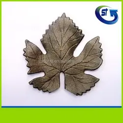 Cast Iron Decorative Wrought iron gate Window railing Ornaments Cast Steel Leaves Ornaments
