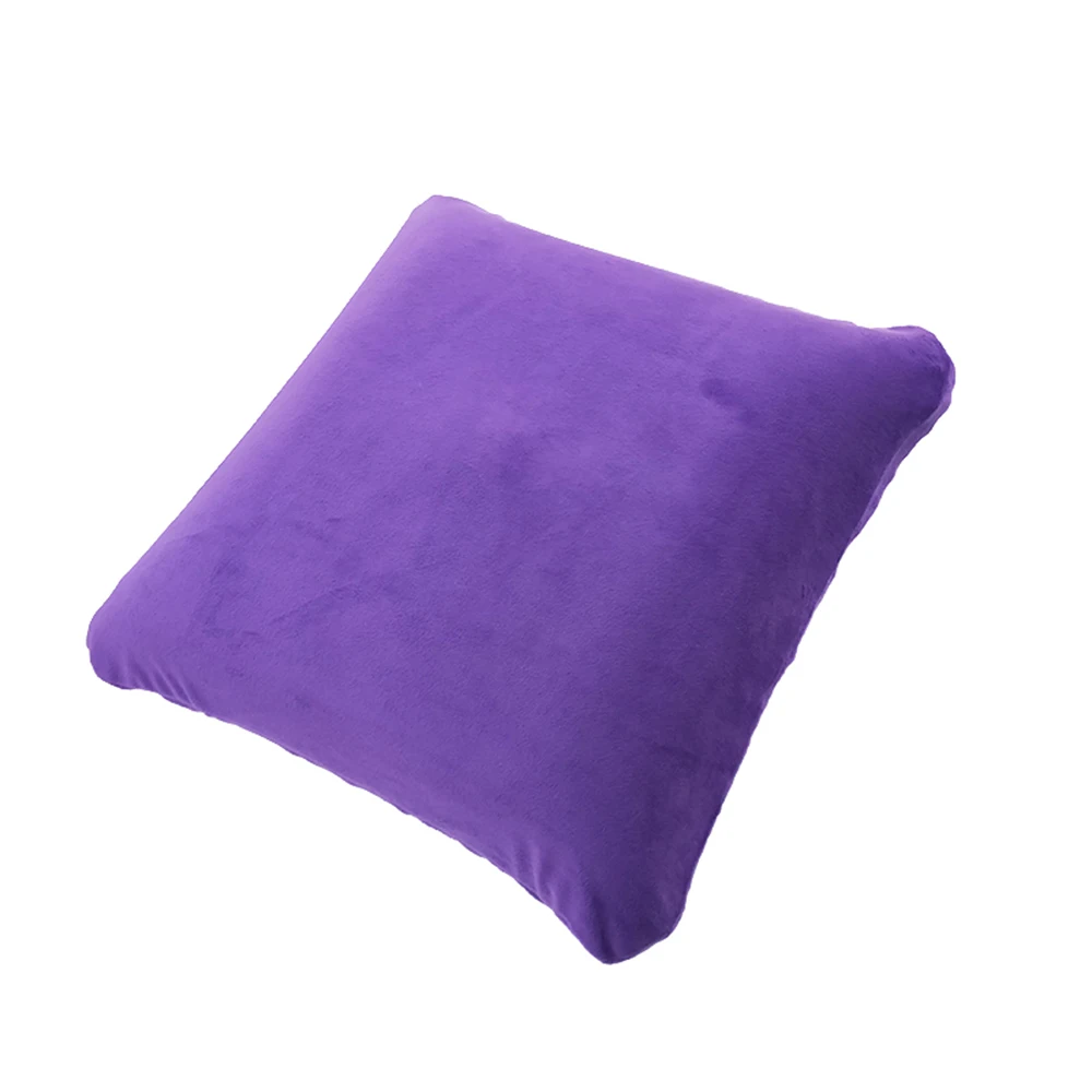 
High quality inflatable air filled back pillow car seat back pillow with washable pillowcase 