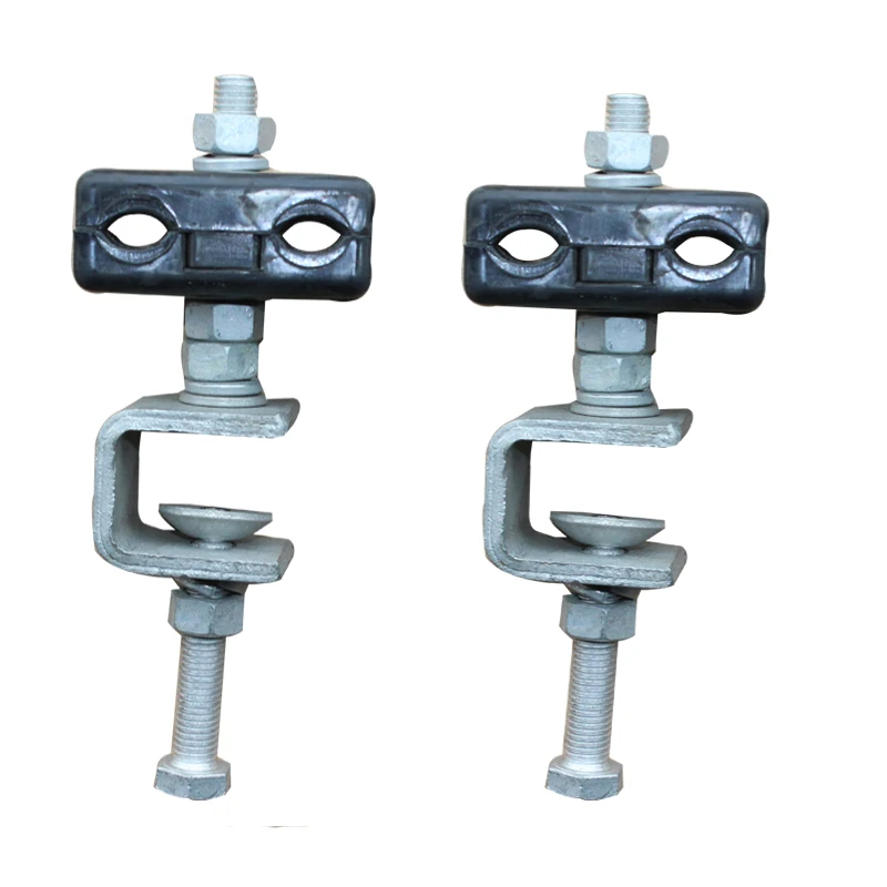 Electric tower cable clamp