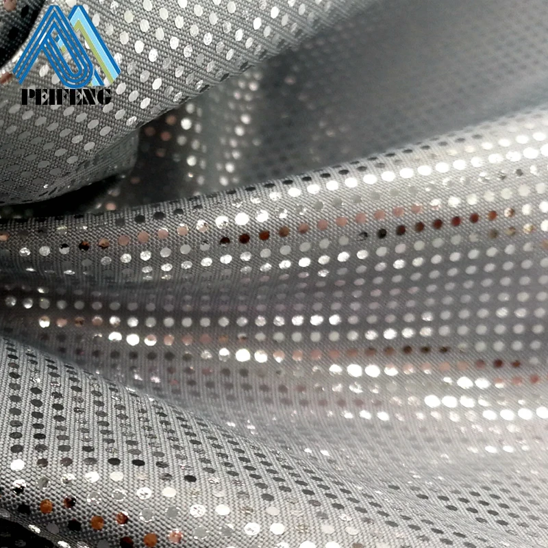 
PTPF1210 pongee polyester thermal heat reflect fabrics 