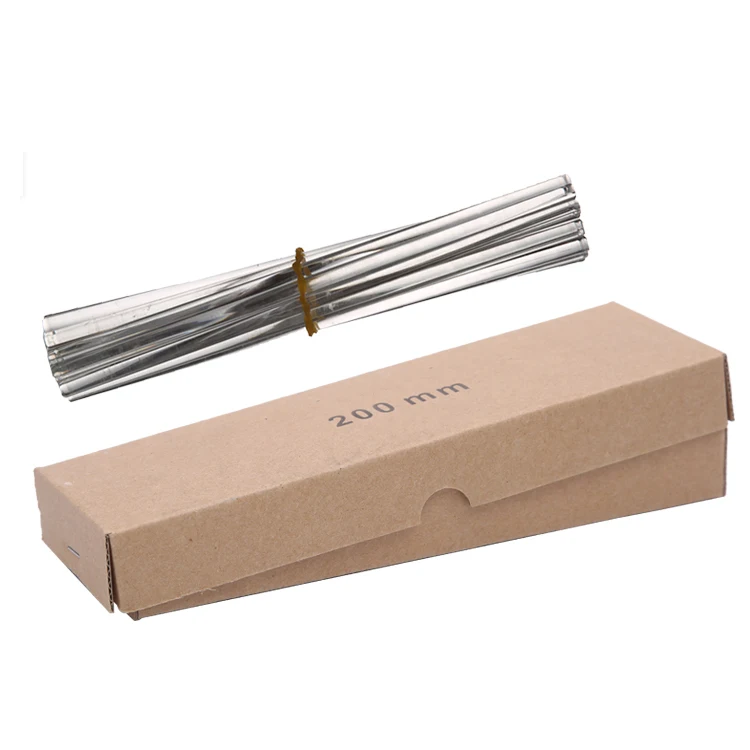 Labs 200mm Glass Stirrer Rods with Both Ends Round