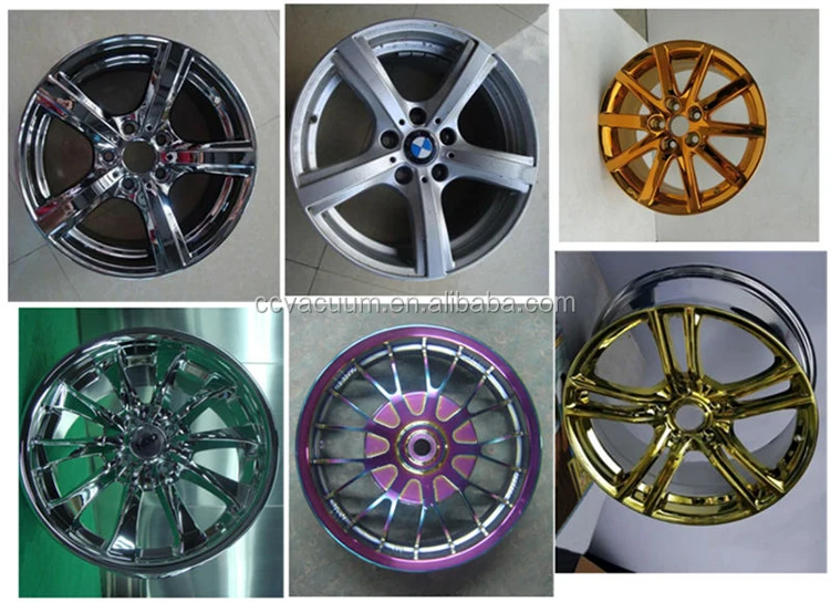 Хромированная машина для вакуумного покрытия автомобильных колес