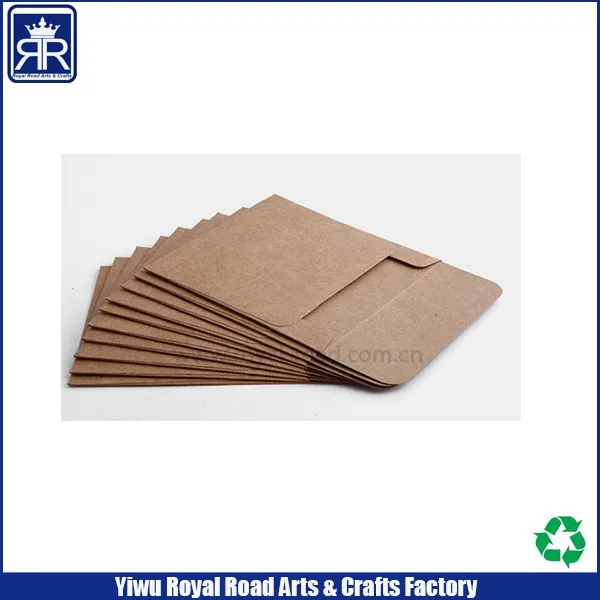 1 disks Kraft Paper CD Jackets for Discs Packaging