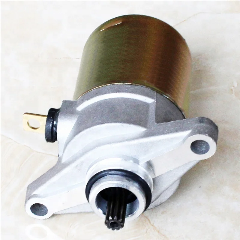 Starter Motor 10T For 50cc GY6 Engine Buggy Go Kart 12V