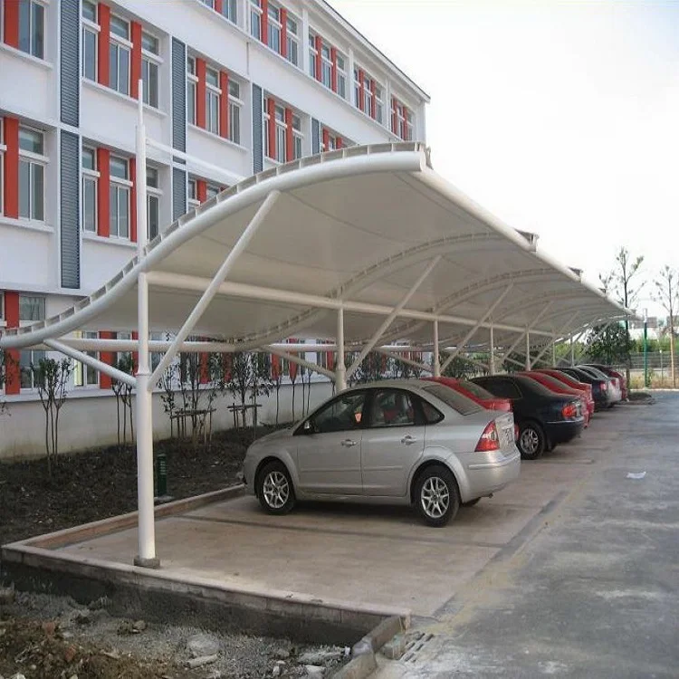 
Tensile Fabric Membrane Structure For Bike Car Parking 