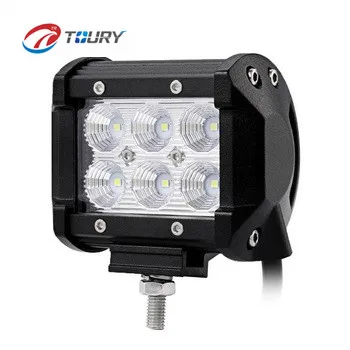 
18 Вт 4 дюйма светодиодная осветительная балка для внедорожных автомобилей Грузовик автомобиля водонепроницаемый 12v24v светодиодная осветительная балка 