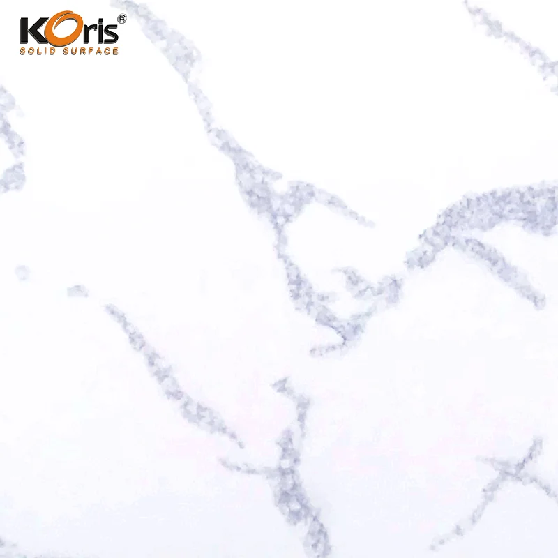 
Artificial marble Calaeatta White solid surface 