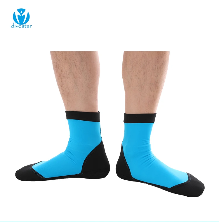Divestar Custom non-slip neoprene bottom socks Surfing Beach Volly-Ball Socks