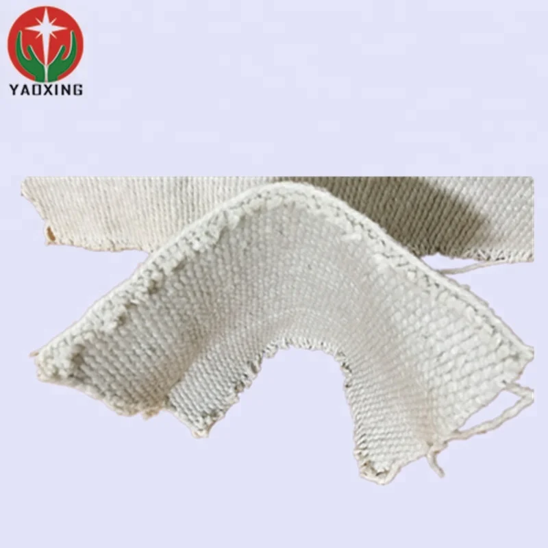 
fireproof pipe insulation stainless steel wire refractory ceramic fiber cloth 