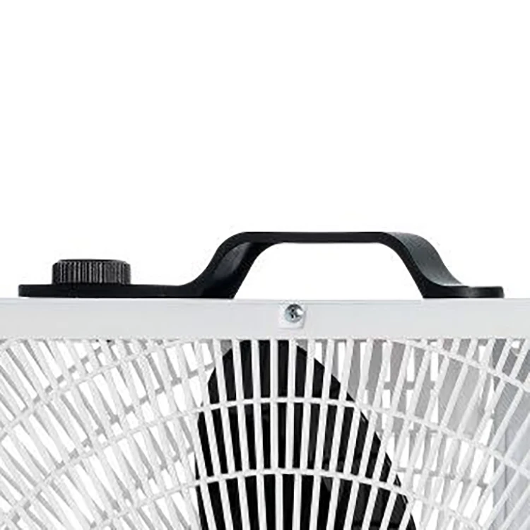 20 inch box fan convenient handle Metal and plastic material big airflow Square mini Box Fan portable fan