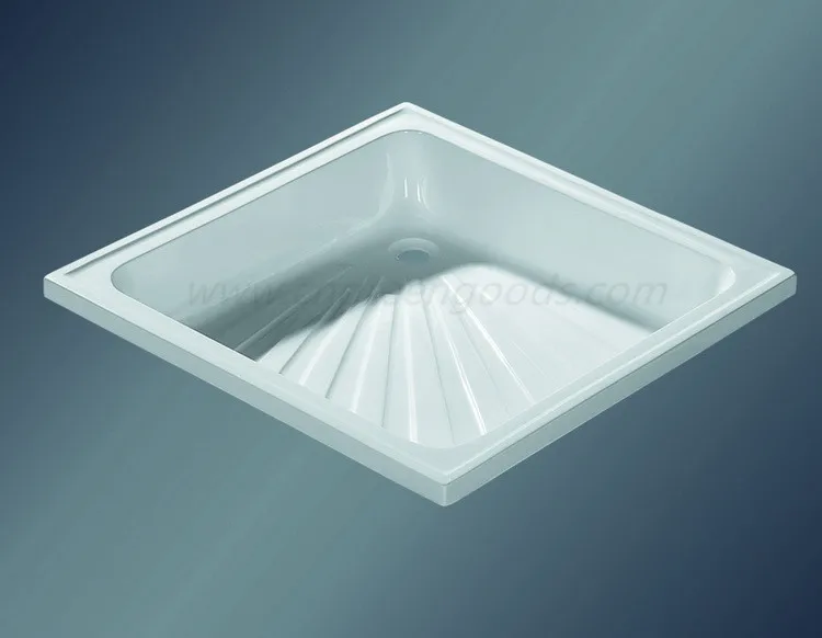 European Market Durable Safe ABS Square Deep Square Shower Tray Shower Base For Bath Room
