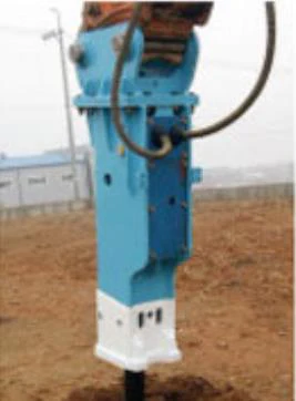 Mining exploring hydraulic breaker rock breaking hammer