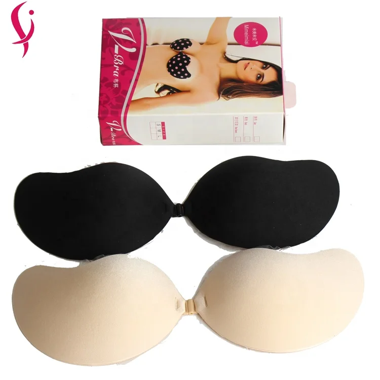 Ladies Lingerie Accessory Manufacture Super Invisible Silicone  Bra