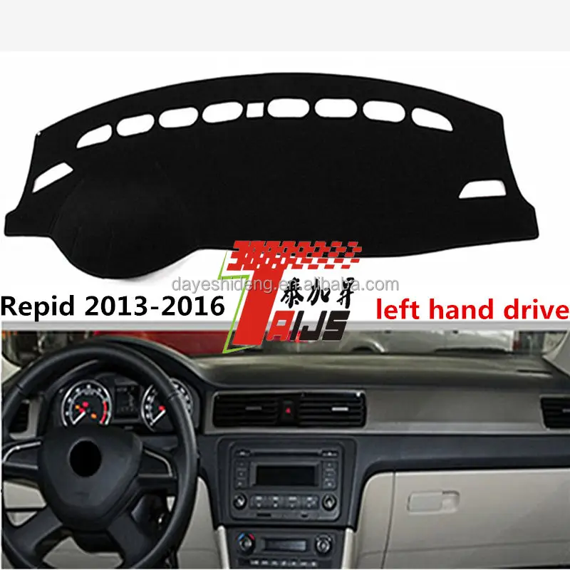 Auto Protects Right hand and Left hand Drive Car Dashboard Cover for SKODA Fabia Yeti Rapid Octivia Superb