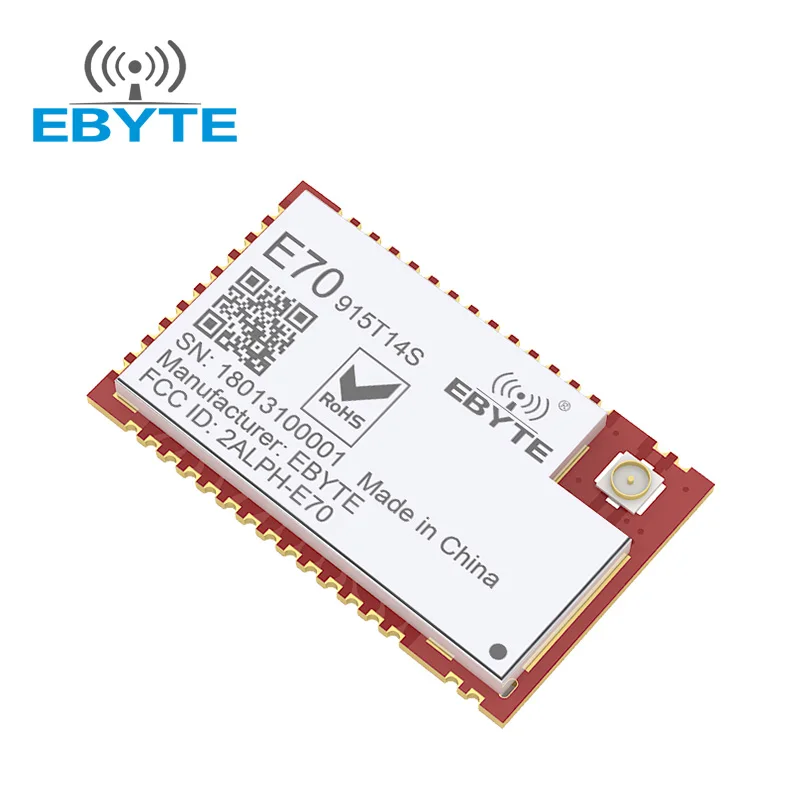 
Ebyte RoHS 915MHz iot rf module E70-915T14S lora iot 915 mhz CC1310 SMD Wireless transceiver integrated circuit module 