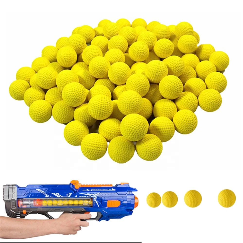22mm  soft lines Colorful Eva high-bounce Foam Ball for Gun Toy