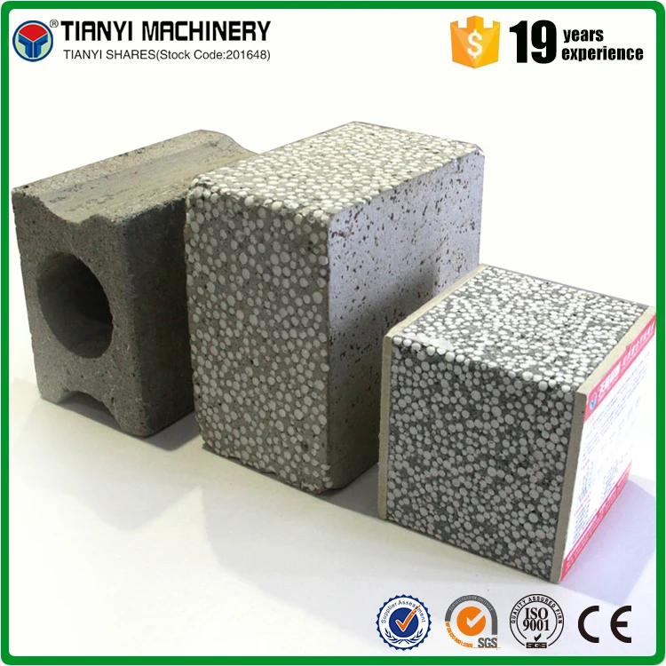 2017 TY automatic light weight eps cement sandwich wall panel concrete precast making machine