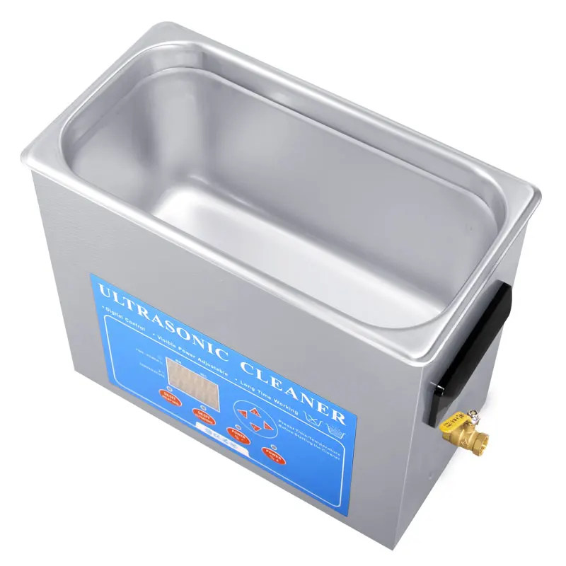 
6L Power Adjustable Digital Heated Lab Ultrasonic Bath Sonicator 