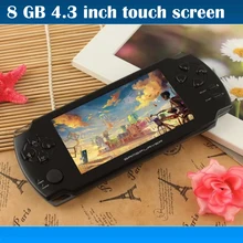 8GB portable game console 4.3 inch touch screen with camera Ebook handheld more many kinds free games MP3 MP4 Player