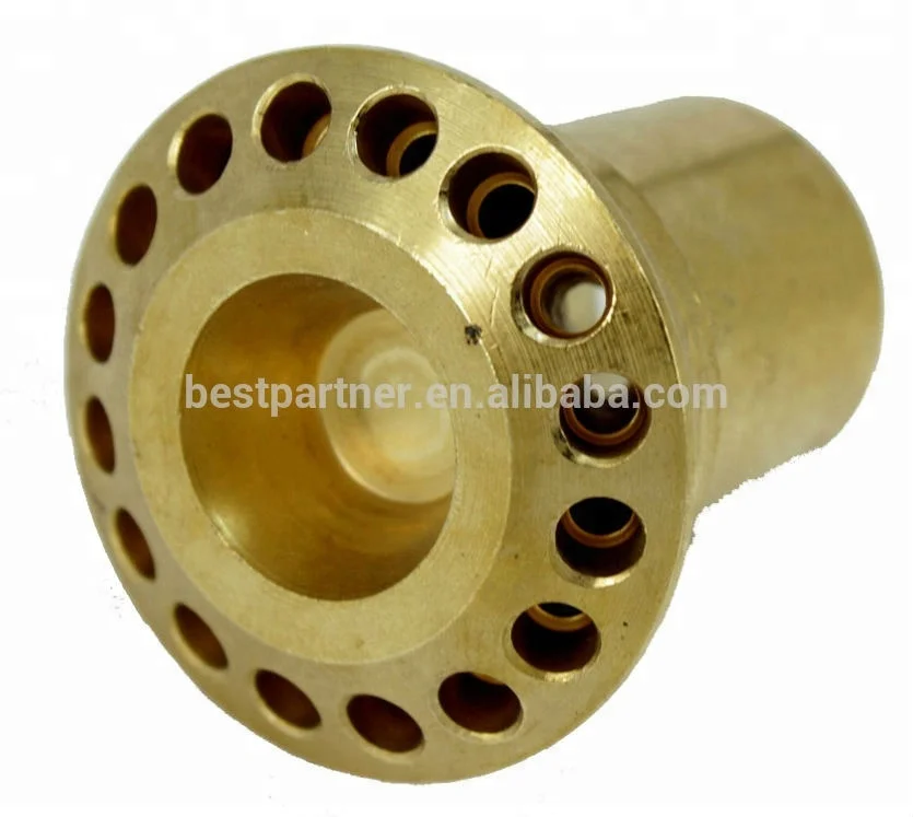 R134a Refrigerant Brass Distributor Brass Holes Liquid Distributor Gas Distributor