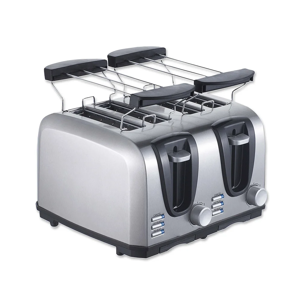 
New arrival new design four slice toaster with logo Wholesale 