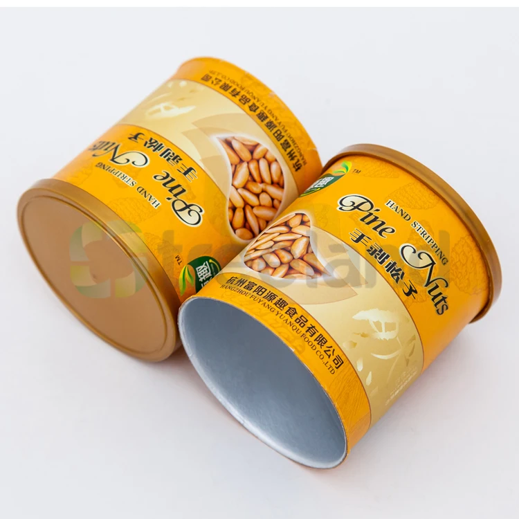 recycled cardboard powder container Composite Can for Oatmeal