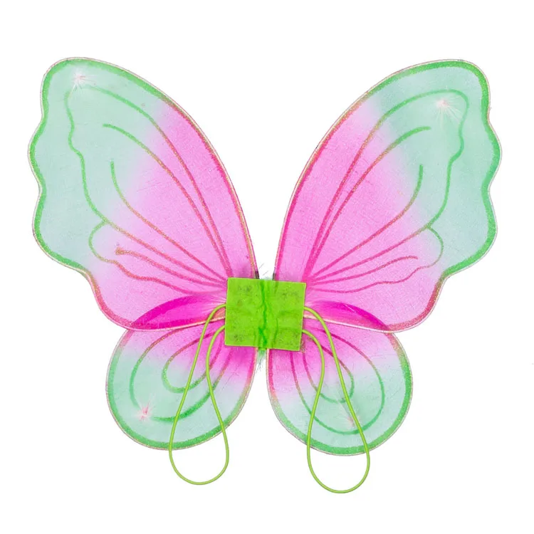 Wholesale colorful kids dress up costume fairy butterfly wings dress up cheap