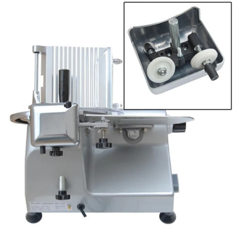 
Heavy Duty Stainless Steel Kitchen Equipment Commercial 250ES-10 Electric Frozen Meat Slicer 