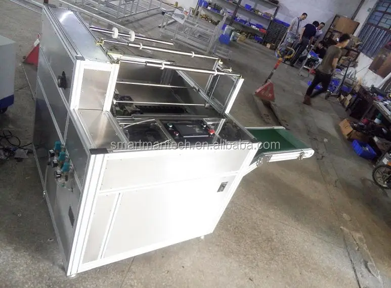 
Automatic Ultrasonic Cross Cutting Machine for tower fabrics 