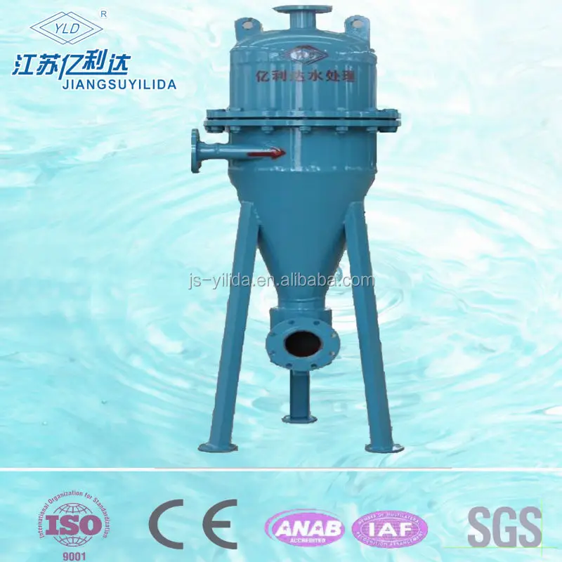 Hydro cyclone filter for pharmecautical water treatment