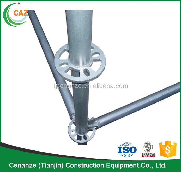 
European Standard Construction Ringlock System Facade Lahyer Scaffolding for Sale 