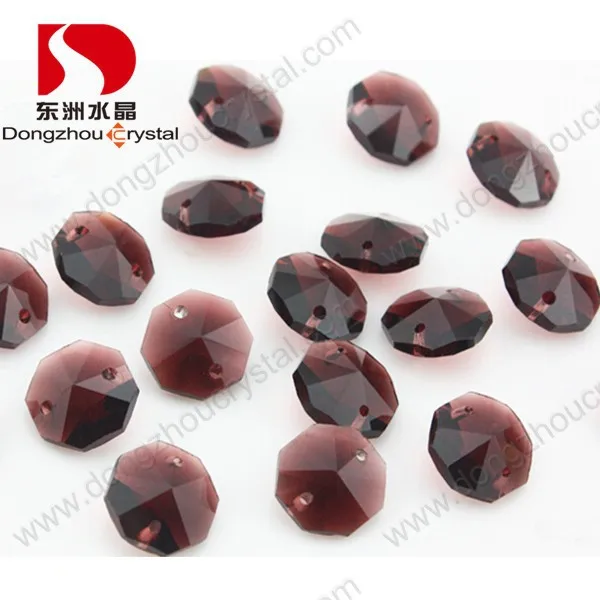 Hot sale octagonal glass crystal chandelier trimming decor