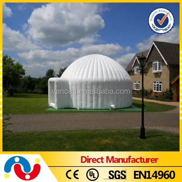 Большой надувной купол палатки для продажи