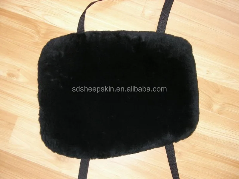 Sheepskin Black Motorcycle Seat Cover