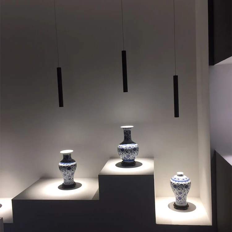 New Dining Room Decorative 7W Modern Ceiling Chandelier Lamp Fixture Cylinder COB LED Pendant Light